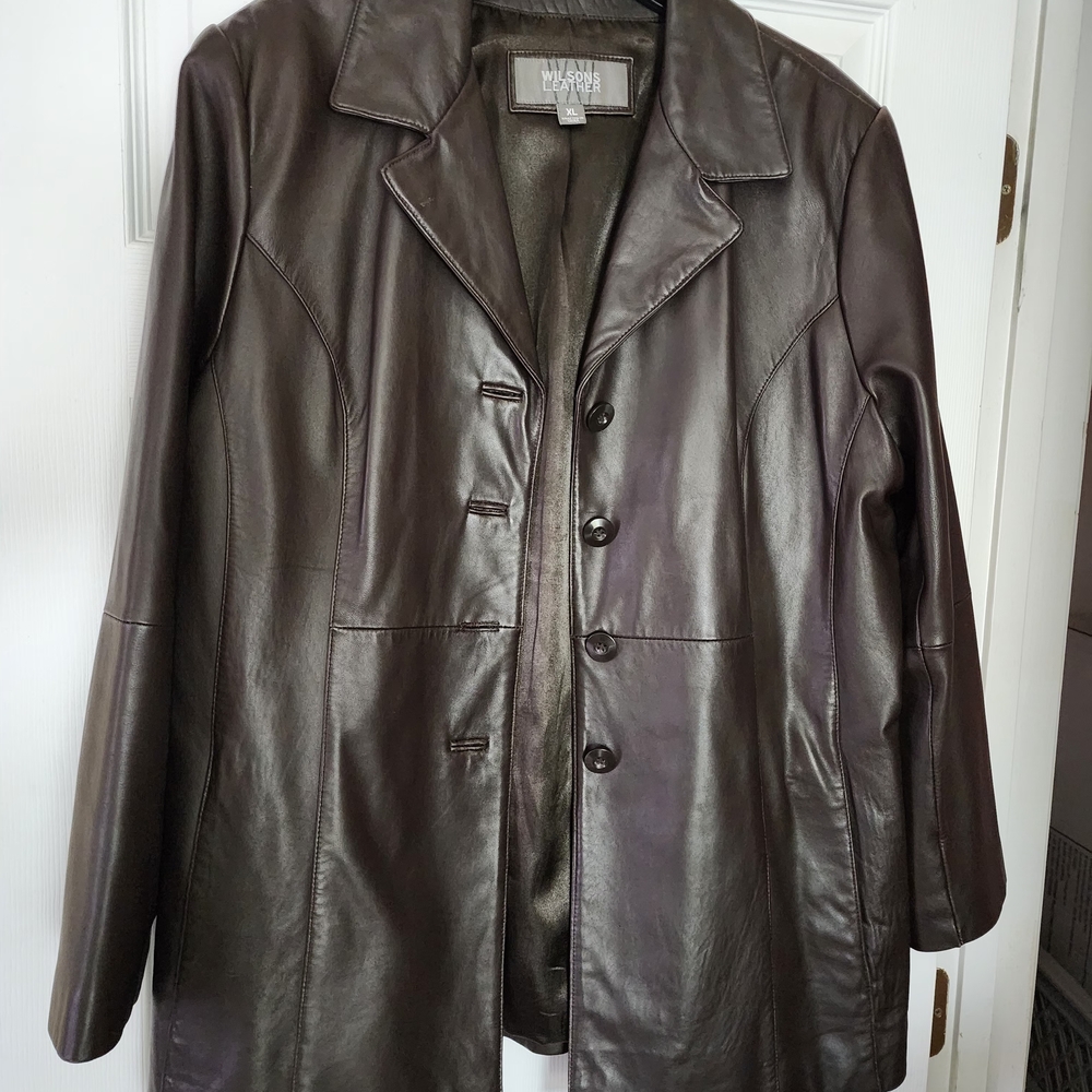 Wilsons Leather Rich Brown Women's Leather Jacket